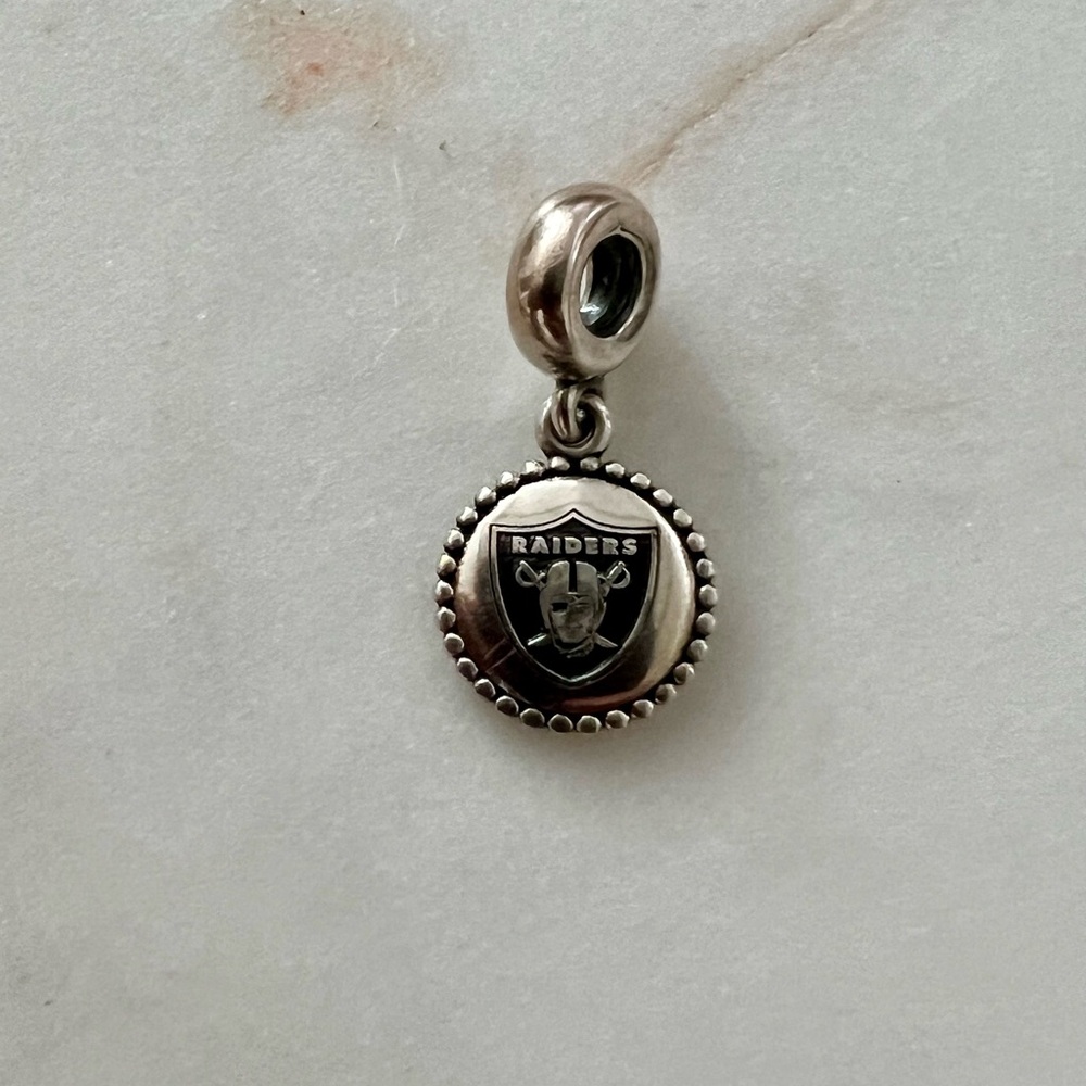 Pandora Silver Charm Raiders